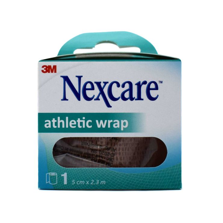 3M Nexcare N1650T Athletic Wrap Επιδεσμικό Στήριγμα στο Xρώμα του Δέρματος 5cm x 2,5m 1 τμχ