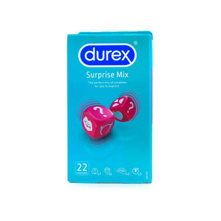 Durex Surprise Mix 22 προφυλακτικά 