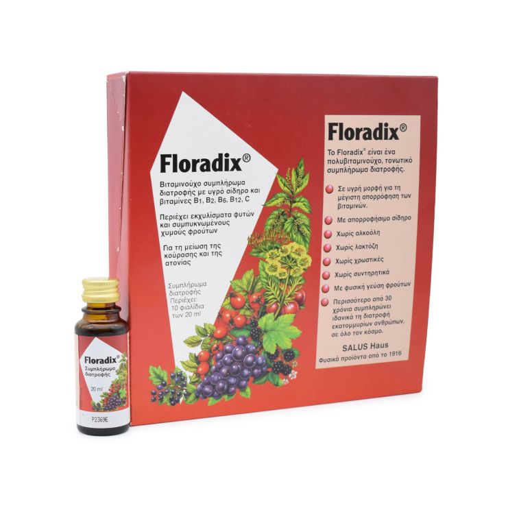 Power Health Floradix Liquid Iron Formula 10 x 20ml