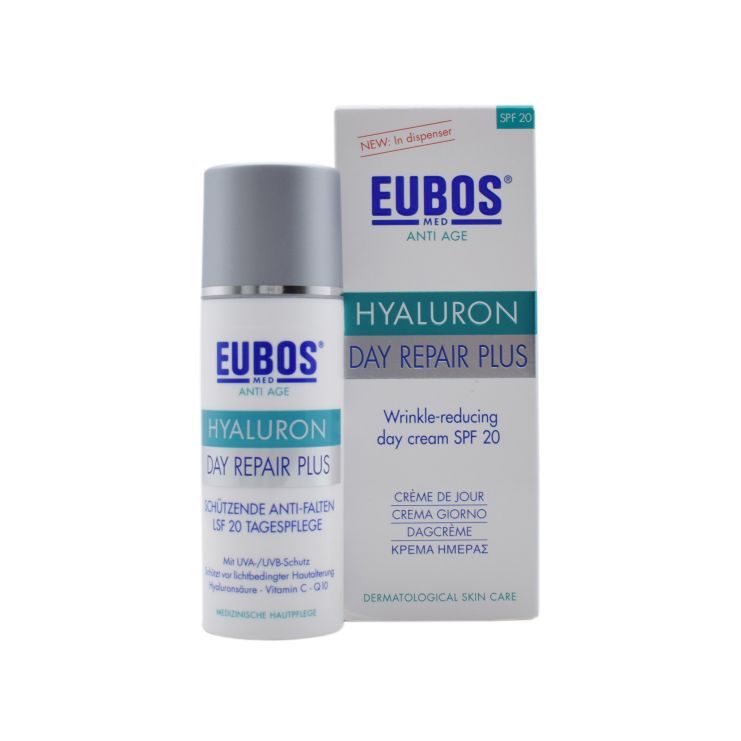 Eubos Hyaluron Day Repair Plus Αντιρυτιδική Κρέμα Ημέρας SPF20 50ml