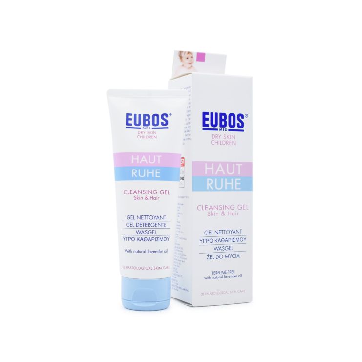 Eubos Baby Cleansing Gel Skin & Hair for Dry Skin Καθαριστικό Σώματος 125ml