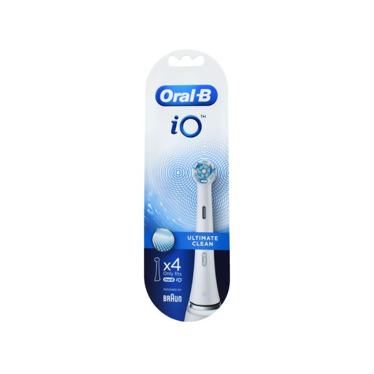 Oral-B iO Ultimate Clean White Spare Brushes 4 pcs