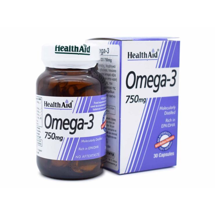 Health Aid Omega 3 750mg 30 κάψουλες