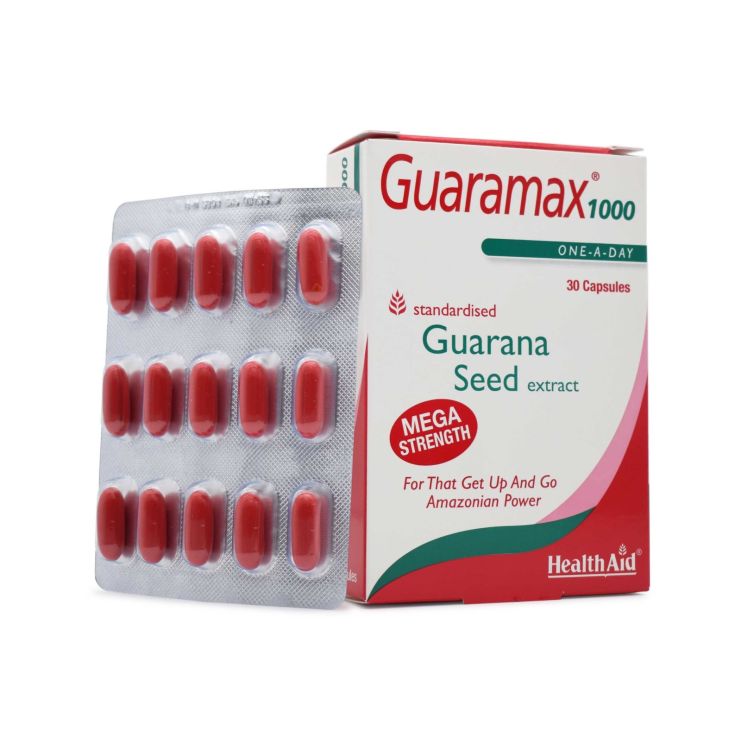  Health Aid Guaramax 1000mg 30 κάψουλες
