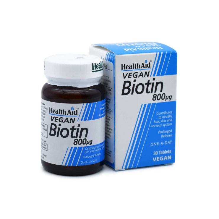 Health Aid Biotin 800μg 30 tabs