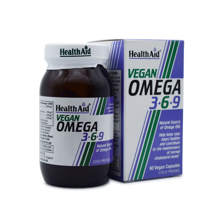 Health Aid Vegan Omega 3-6-9 60 veg.caps