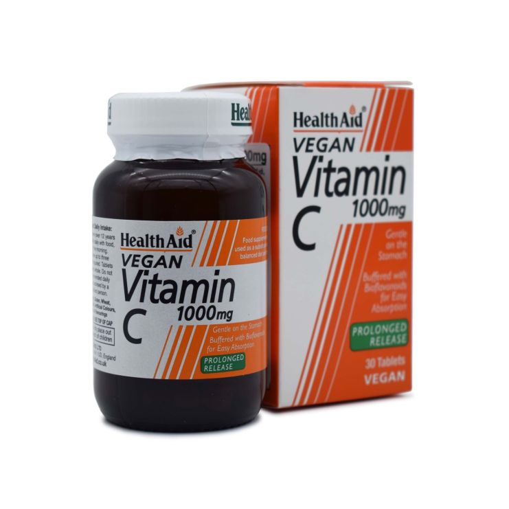 Health Aid Vitamin C 1000mg Prolonged Release 30 ταμπλέτες