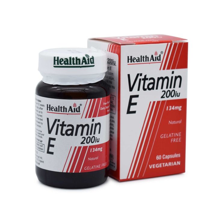 Health Aid Vitamin E 200iu 60 caps