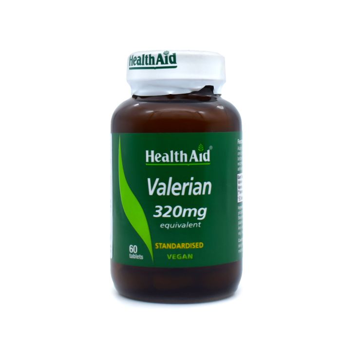 Health Aid Valerian 320mg 60 tabs