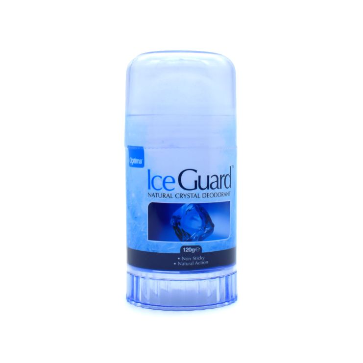 Optima Ice Guard Natural Crystal Deodorant Twist Up Αποσμητικός Κρύσταλλος 120gr