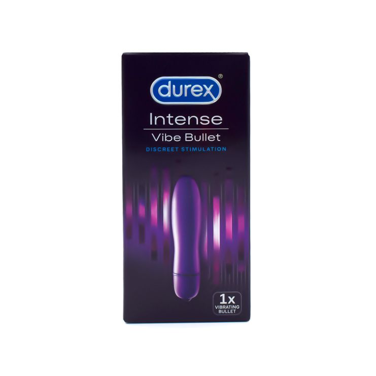Durex Intense Delight Vibrator Bullet 9cm Purple 1 unit