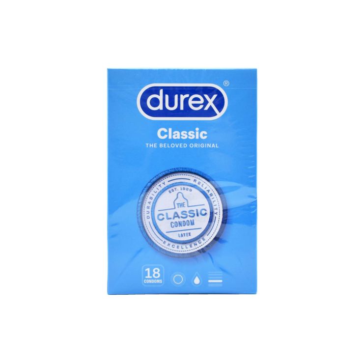 Durex Classic 18 Condoms 