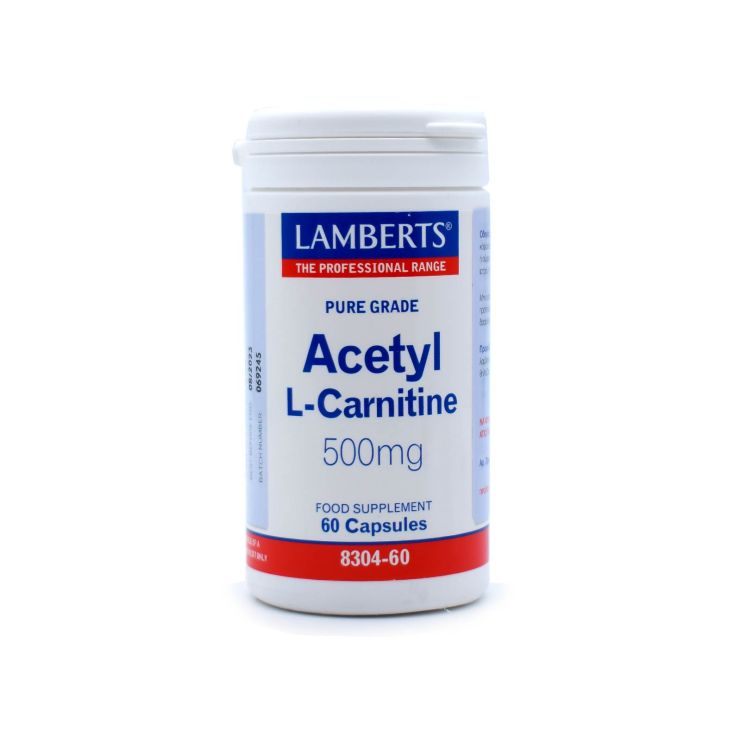 LAMBERTS Acetyl L- Carnitine 500mg 60caps