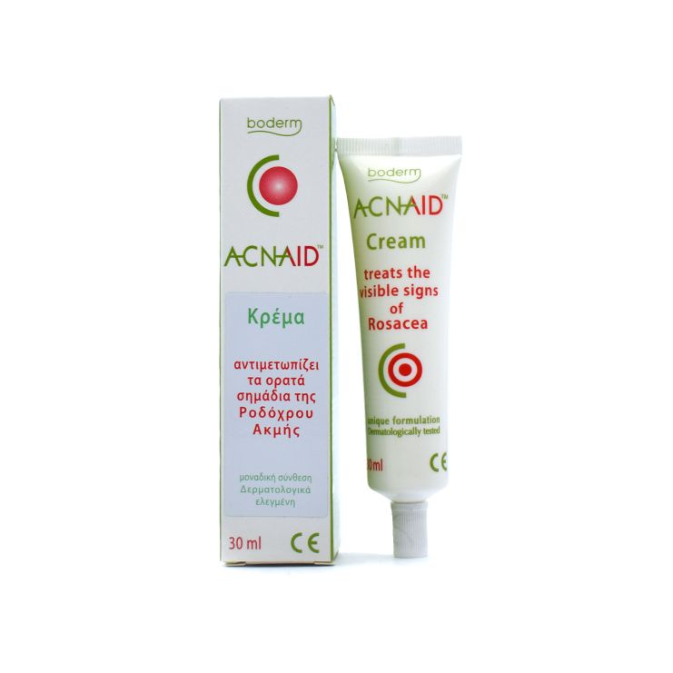 Boderm Acnaid Cream for the Visible Signs of Rosacea 30ml 