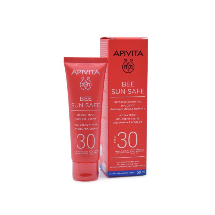 Apivita Bee Sun Safe Hydra Face Gel Cream SPF30 50ml