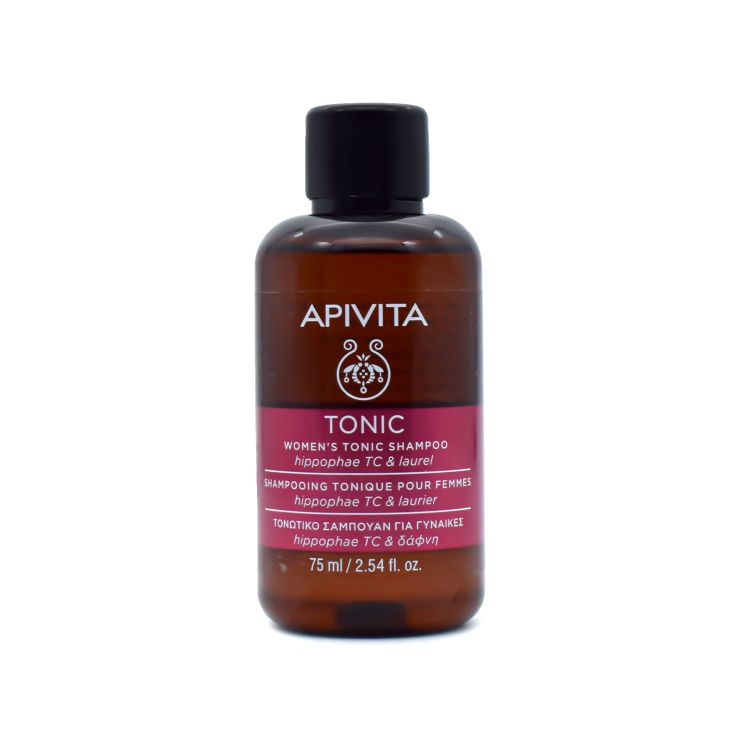 Apivita Hair Shampoo Women's Tonic Mini with Hippophae TC & Laurel 75ml 