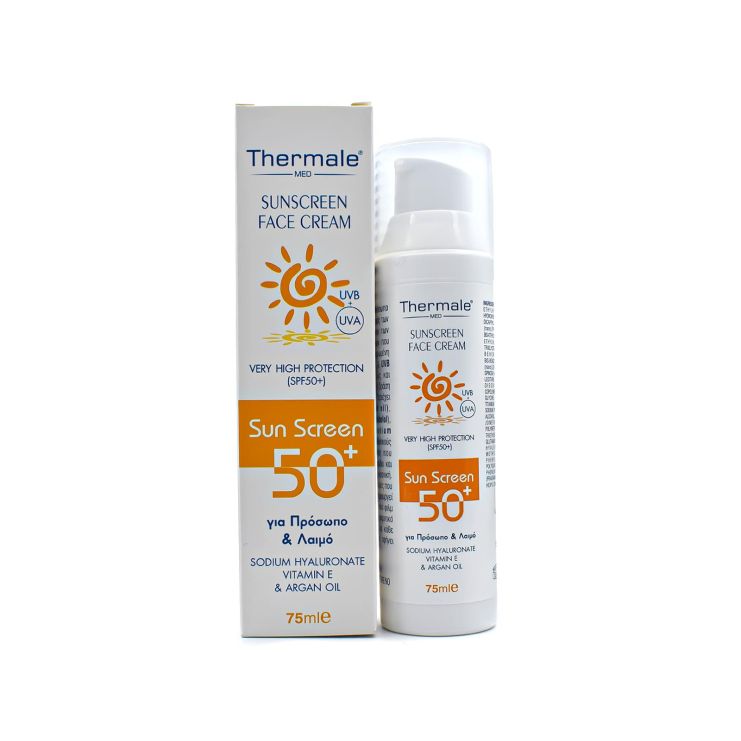 Thermale Med Sunscreen Face Cream SPF 50+ 75ml