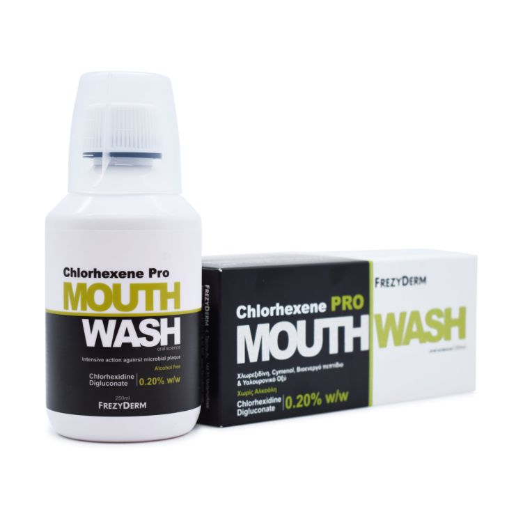 Frezyderm Mouthwash Chlorhexene Pro 0.20% Στοματικό Διάλυμα 250ml