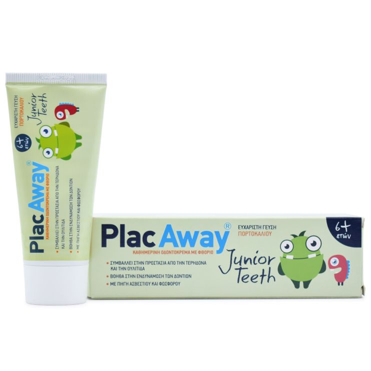 Plac Away Junior Teeth Οδοντόκρεμα από 6 ετών 50ml