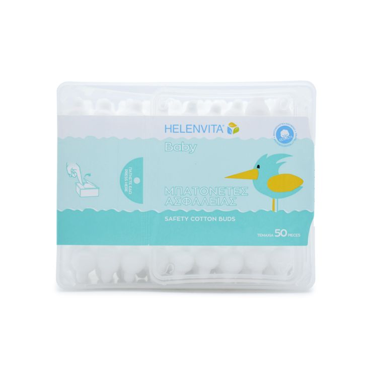 Helenvita Baby Safety Cotton Buds 50 pcs