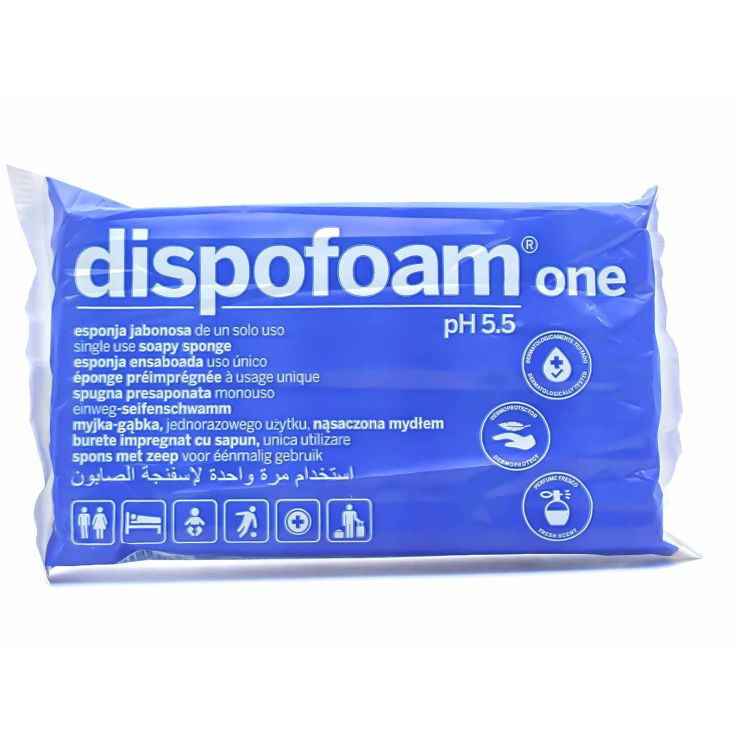 Dispofoam one Ph 5.5 Single Use Soapy Sponge