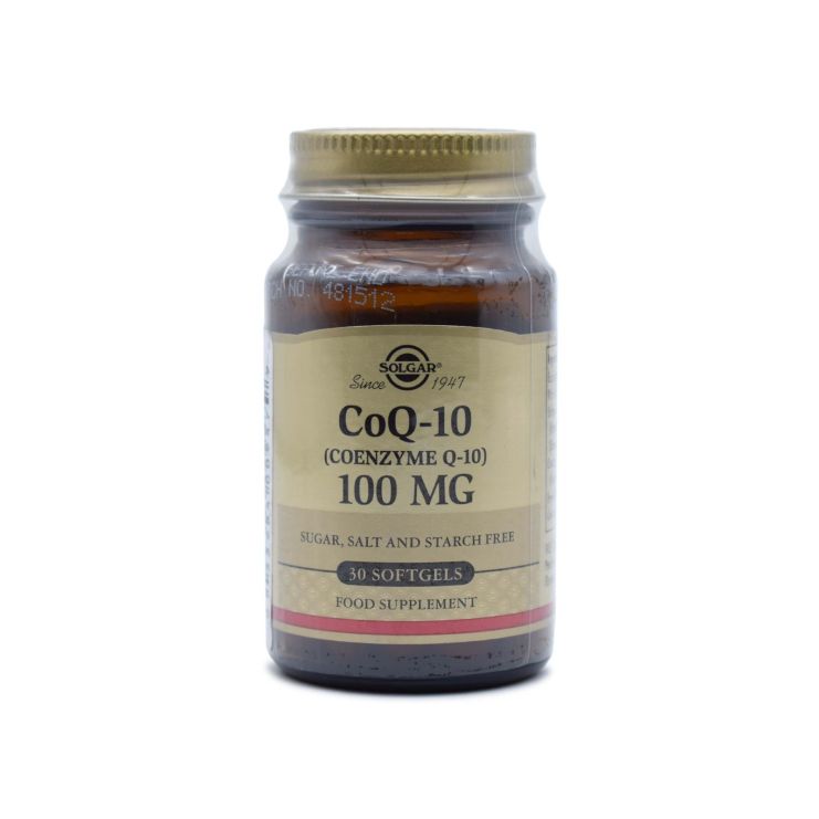  Solgar Coenzyme Q-10 100mg 30 μαλακές κάψουλες