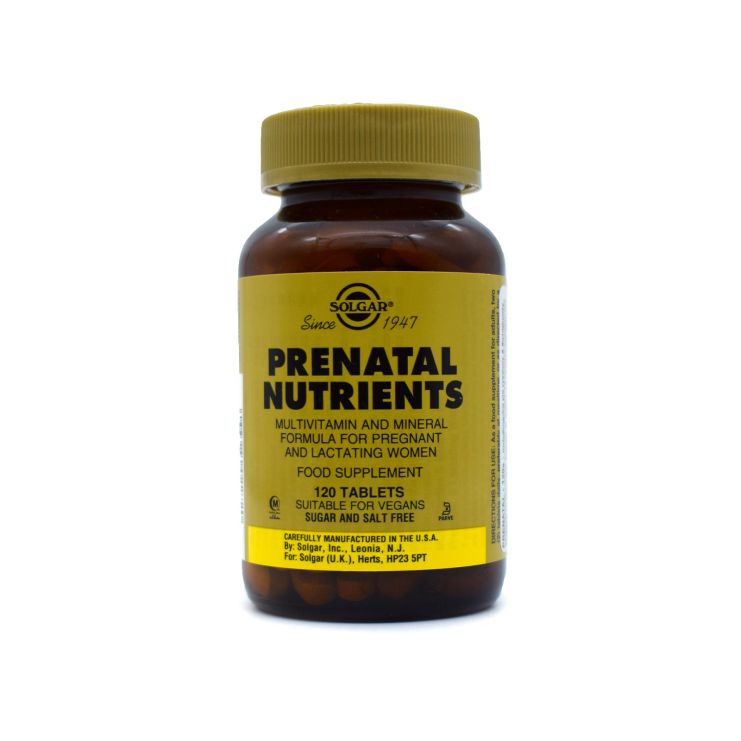 Solgar Prenatal Nutrients 120 ταμπλέτες