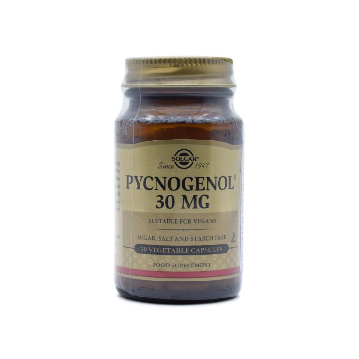  Solgar Pycnogenol 30mg 30 κάψουλες