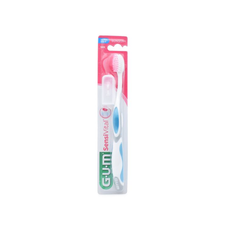 Sunstar Gum SensiVital Toothbrush Ultra Soft 509 Blue 070942123518