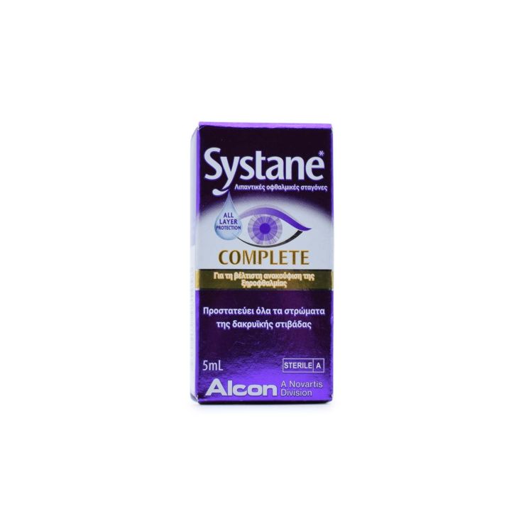 Systane Complete Οφθαλμικές Σταγόνες για Ξηροφθαλμία 5ml
