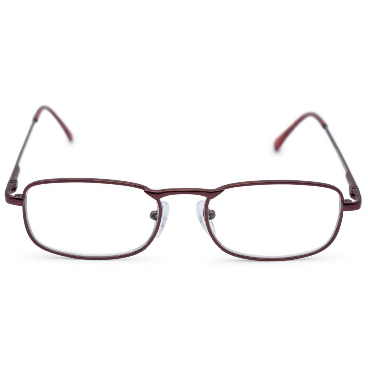 Zippo Reading Glasses Metal Frame +1.00 31Z-B14-Red