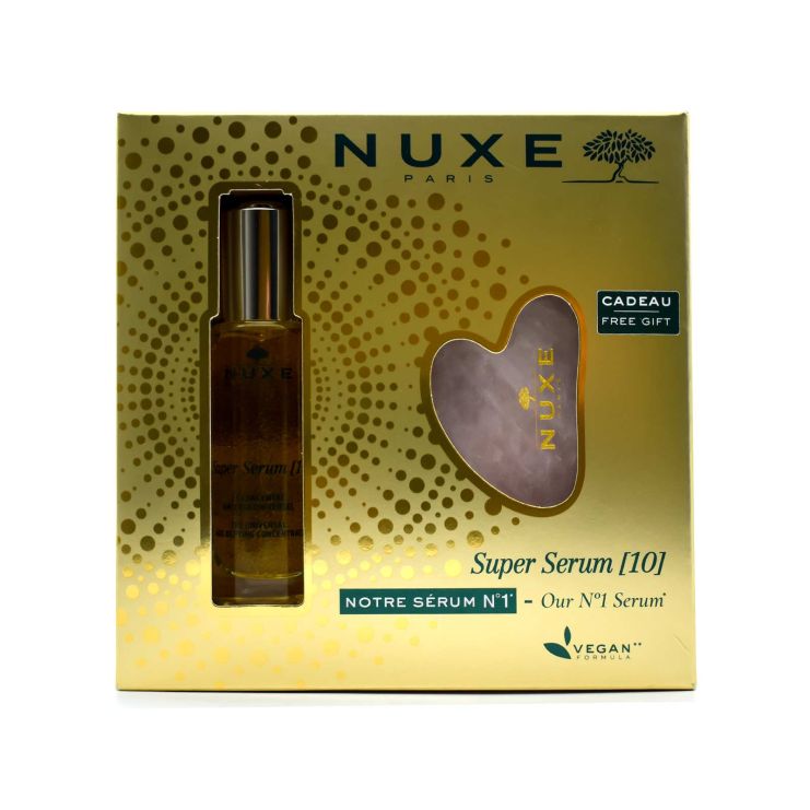 Nuxe Super Serum [10] 30ml Anti-Ageing Serum & Δώρο Gua Sha Μασάζ Προσώπου