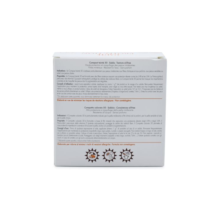 Avene Haute Protection Compact Tinted Sable SPF50 Πουδριέρα 10gr