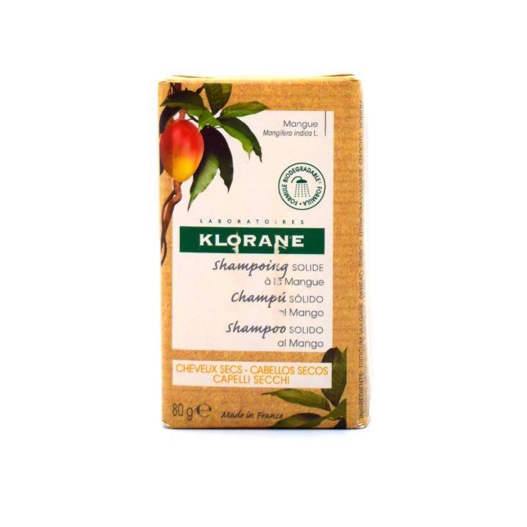 Klorane Shampoo Bar Dry Hair with Mango 80g