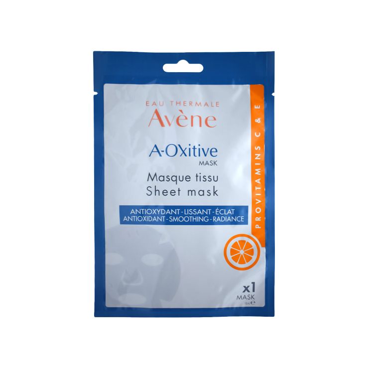 Avene A-Οxitive Sheet Mask Μάσκα Προσώπου για Αποτοξίνωση 18ml