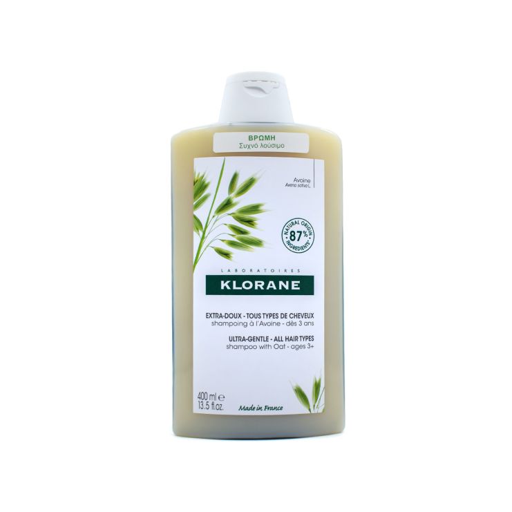Klorane Shampoo with Oat Ultra-Gentle 400ml