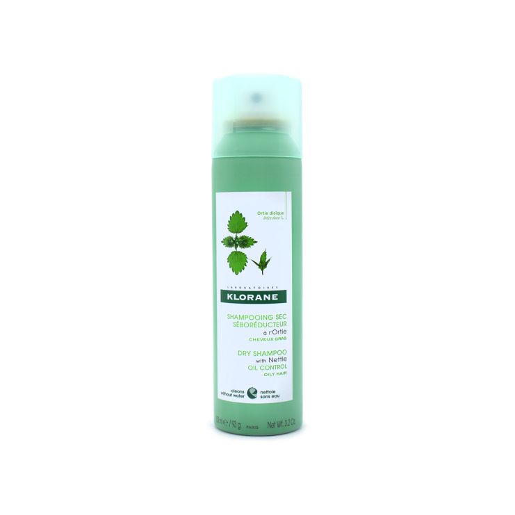 Klorane Dry Shampoo with Nettle Oil Control for Oily Hair 150ml