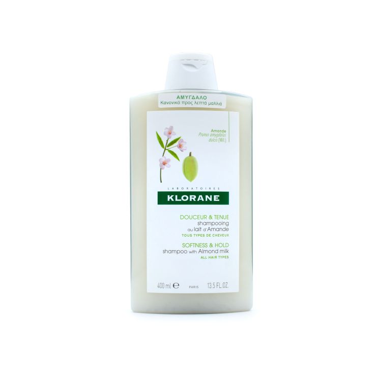 Klorane Shampoo with Almond Milk Softness & Hold 400ml