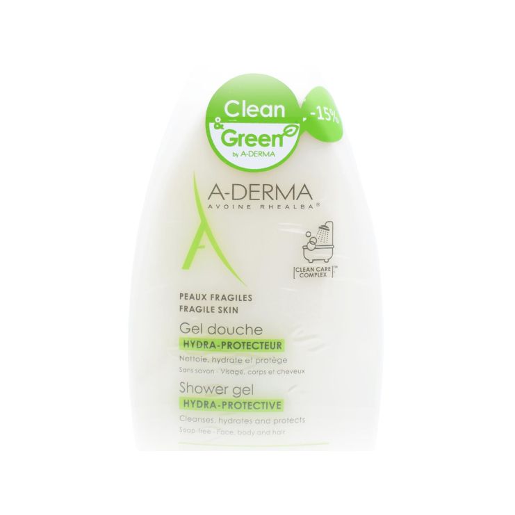 A-Derma Hydra-Protective Shower Gel Απαλό Gel Καθαρισμού για Όλη την Οικογένεια 500ml