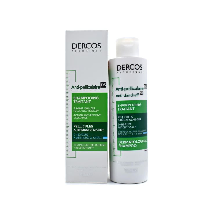  Vichy Dercos Anti-Dandruff Advanced Action Shampoo Normal to Oily Hair 200ml
