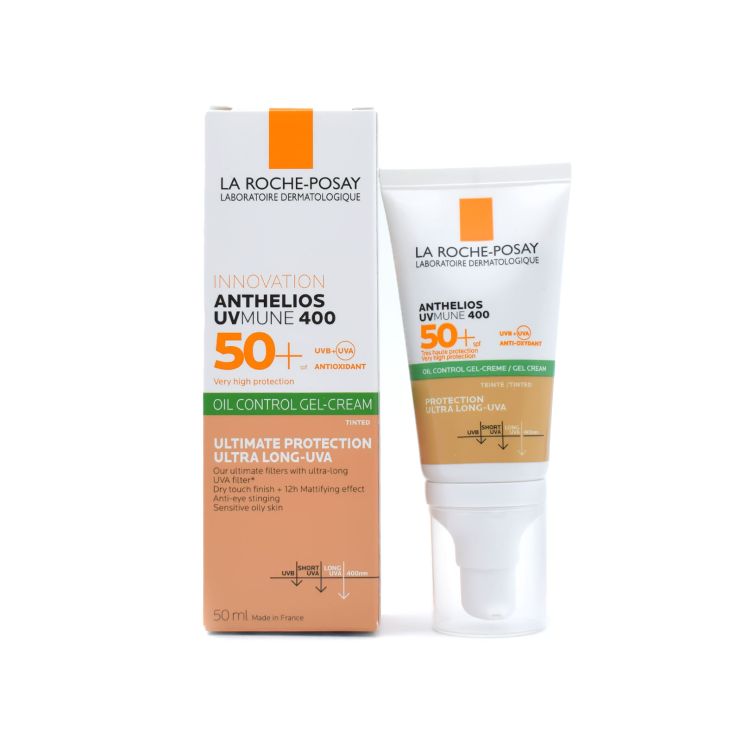 La Roche Posay Anthelios XL Anti-Shine Dry Touch Gel-Cream Face Tinted SPF50+ 50ml