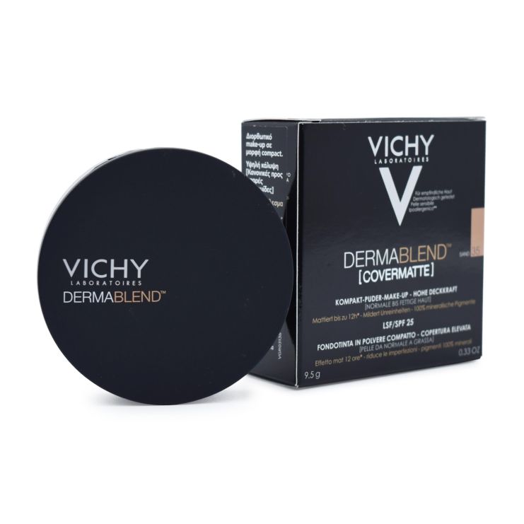 Vichy Dermablend Covermatte Compact Powder Foundation SPF25 Νο35 Sand 9.5gr