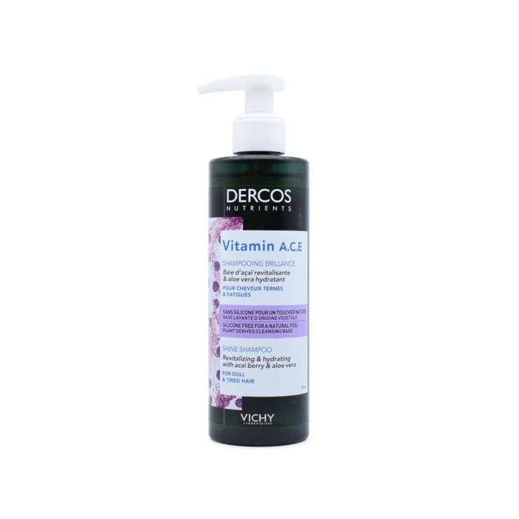 Vichy Dercos Vitamin A.C.E. Shampoo For Dull Hair 250ml