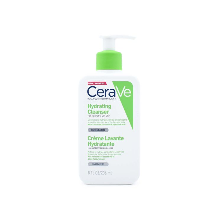 CeraVe Hydrating Cleanser for Normal To Dry Skin Κρέμα Καθαρισμού Προσώπου & Σώματος 236ml