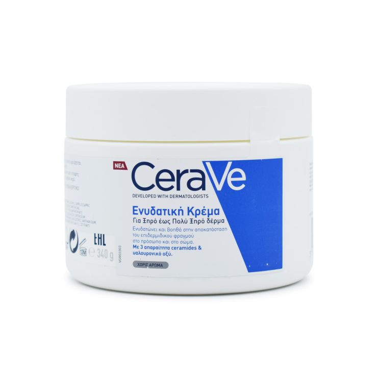 CeraVe Moisturising Cream Ενυδατική Κρέμα Προσώπου & Σώματος 340ml