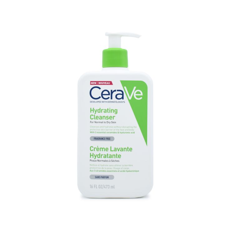 Cerave Hydrating Cleanser for Face & Body 473ml