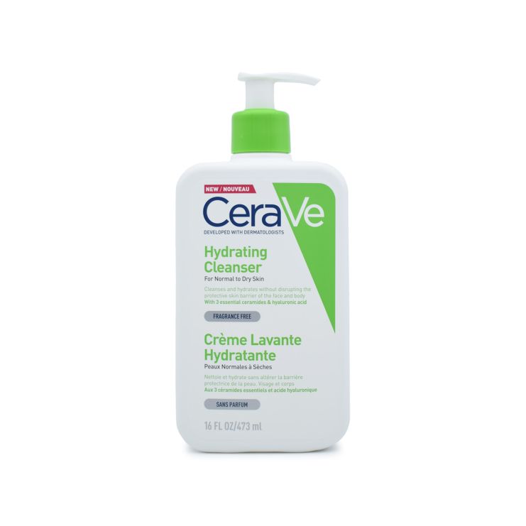 Cerave Hydrating Cleanser Κρέμα Καθαρισμού Προσώπου & Σώματος 473ml