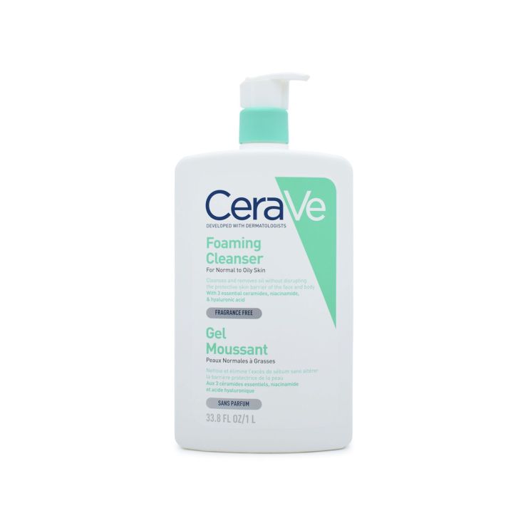 Cerave Foaming Cleanser for Face & Body 1L