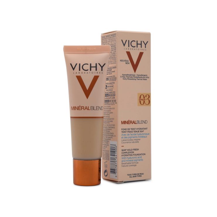 Vichy Mineral Blend Make Up Hydrating Foundation No 03 Gypsum 30ml