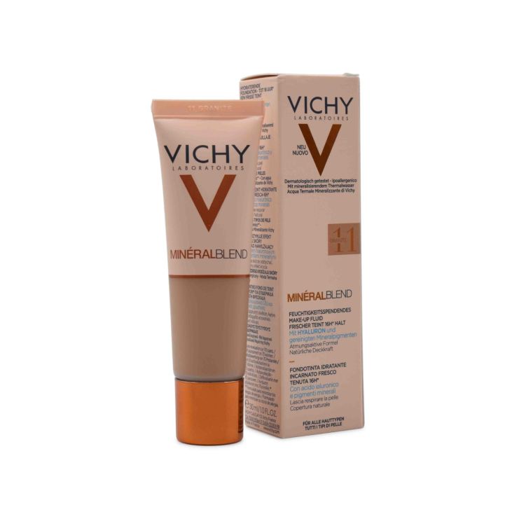 Vichy Mineral Blend Make Up Hydrating Foundation No 11 Granite 30ml